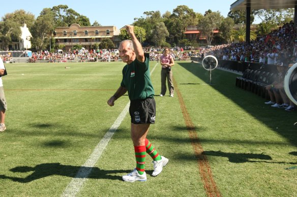 John Sattler at Redfern Oval in 2009.