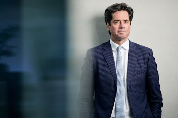 Former AFL boss and current Tabcorp chief executive Gillon McLachlan.