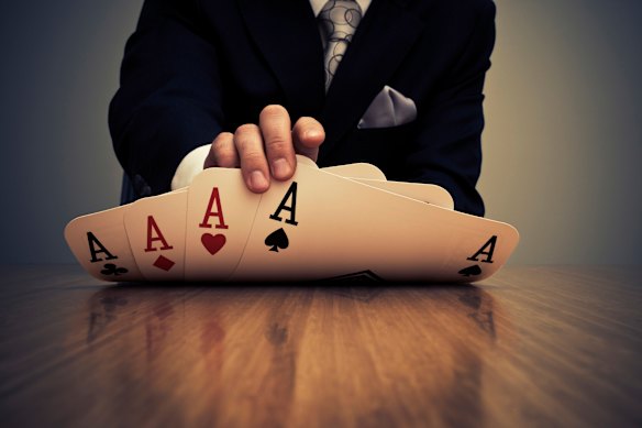 The English language has long been hooked on card games. 
