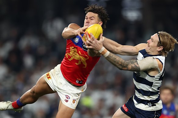 Stewart’s battles with Cam Rayner and the other Lions forwards will be critical in the qualifying final.