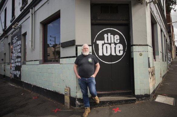 Co-owner of The Tote, Jon Perring, says negotiations for the sale of the venue are ongoing, after a crowdfunding campaign raised $3 million towards the sale price.