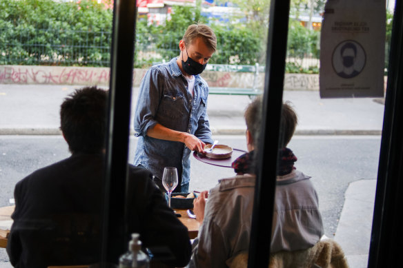 Cafes and restaurants had been due to reopen next week in Melbourne.