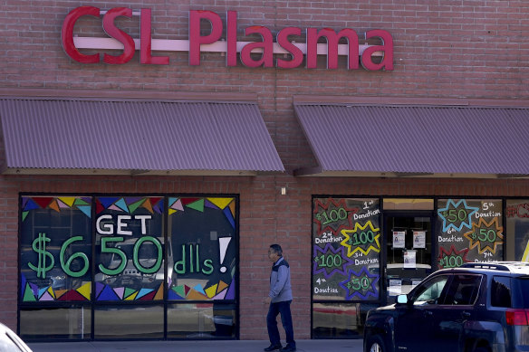 CSL pays donors for plasma in the United States. 