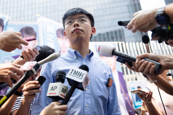 Hong Kong protest leader Joshua Wong tells his story for the first time in Unfree Speech.