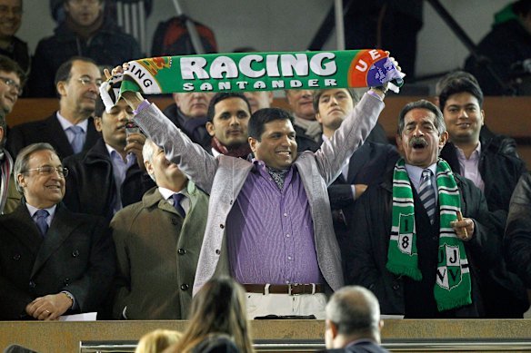 Ahsan Ali Syed, who bought Racing Santander using millions of dollars scammed from victims. 