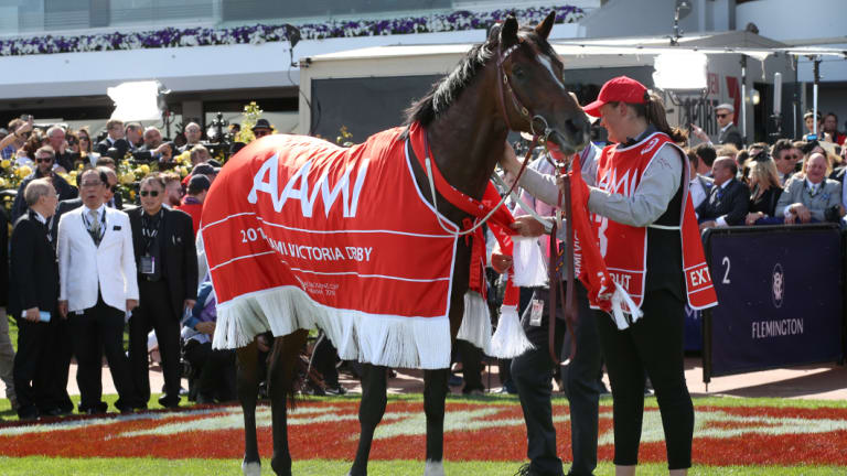 Extra Brut after taking the silverware in the Derby.