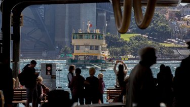 Contactless payments can now be made across Sydney's ferries and light rail services.