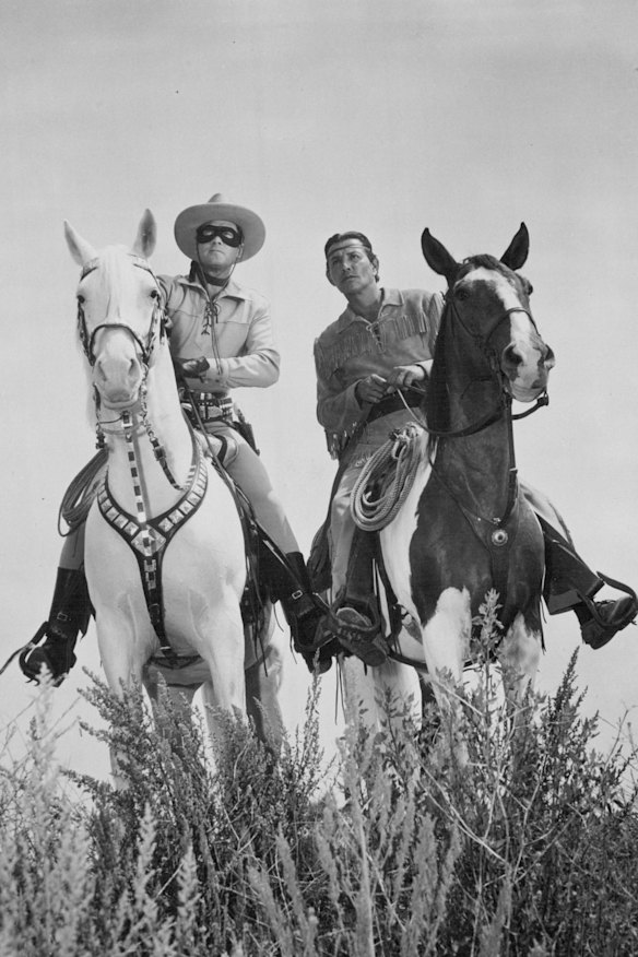 The Lone Ranger and his Native America friend, Tonto.