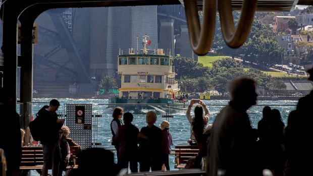 Contactless payments can now be made across Sydney's ferries and light rail services.