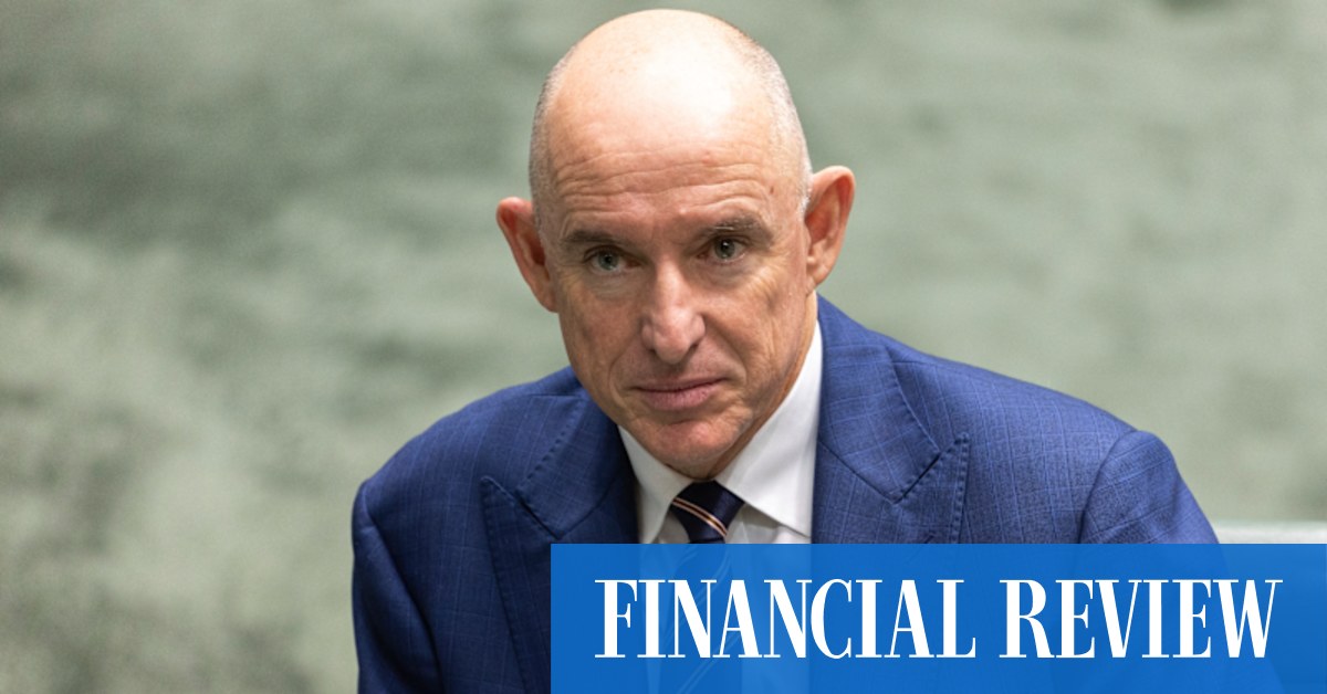 Stuart Robert says JIm Chalmers must 'step in' if Stephen Jones can't do job on Levy review financial advice reforms - Vimarsana News