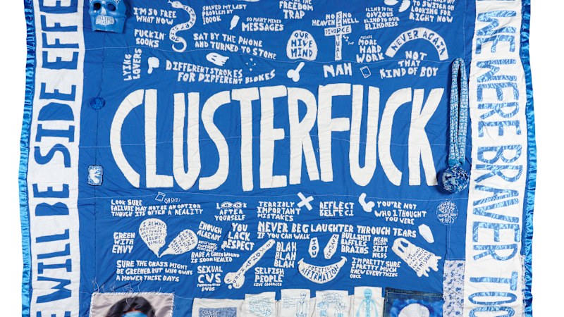 This artwork was a complete cluster