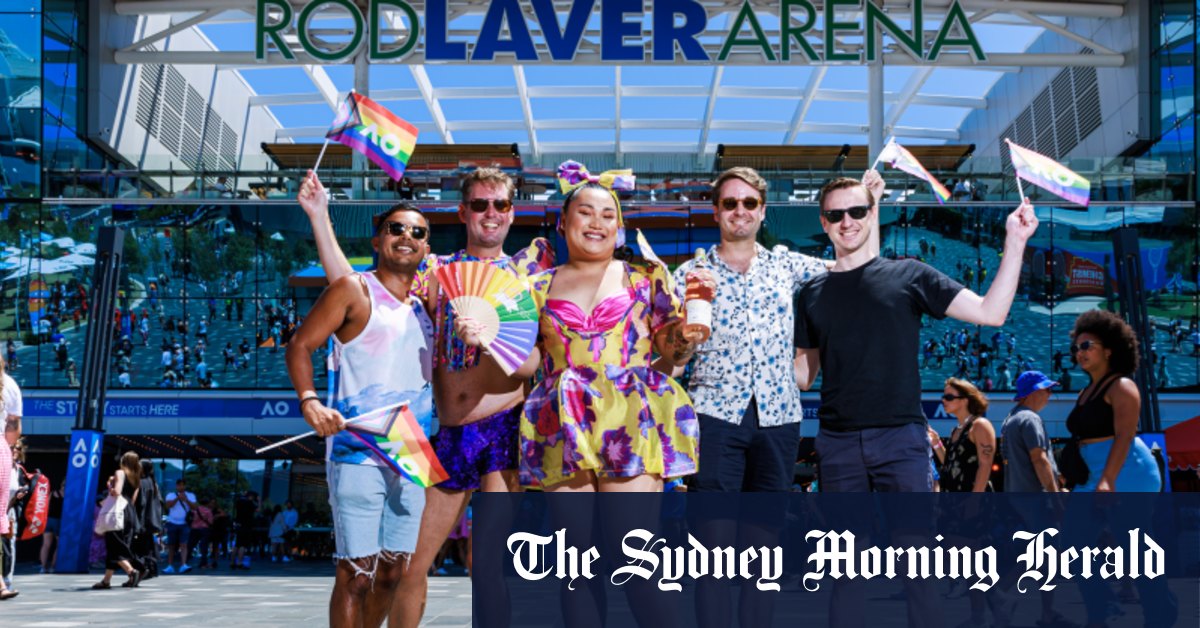No gay men are contesting the Australian Open. Pride days don’t help