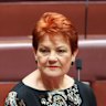 One Nation leader Senator Pauline Hanson.