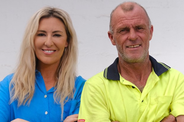 The Block stars Jess Eva and Norm Hogan are back on the tools for brand new renovation series Budget Battlers.