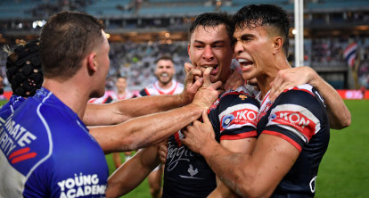 Good-looking Roosters: Competition on and off the field lifting two Joeys