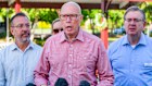 The 12 month sex offender register trial is part of a $750 million package Opposition Leader Dutton will unveil to try to shift the election’s focus to law and order. 