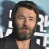 Joel Edgerton, with his Ernest Hemingway beard, at the premiere of Dark Matter in Los Angeles. 