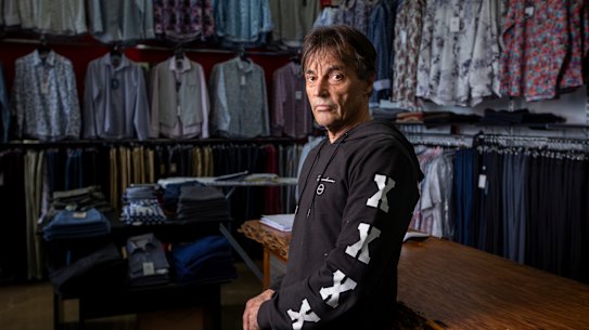 Harry Hutchinson says he can't keep his business going much longer.