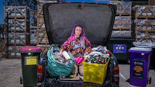 Sayo Leahy has started a movement she is calling “Only Cans (and bottles)“.