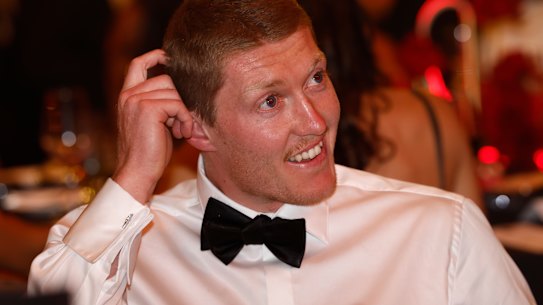 Even he can’t fully believe it: Suns star Matt Rowell is the early pace-setter.