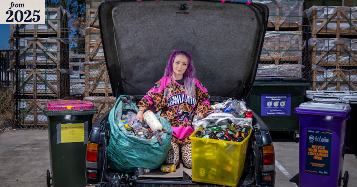 Inside Victoria’s Container Deposit Scheme recycling cans and bottles