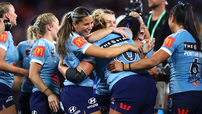 ‘It’s got to be a good spectacle’: NSW coach calls on NRL to play women’s Origin in Vegas