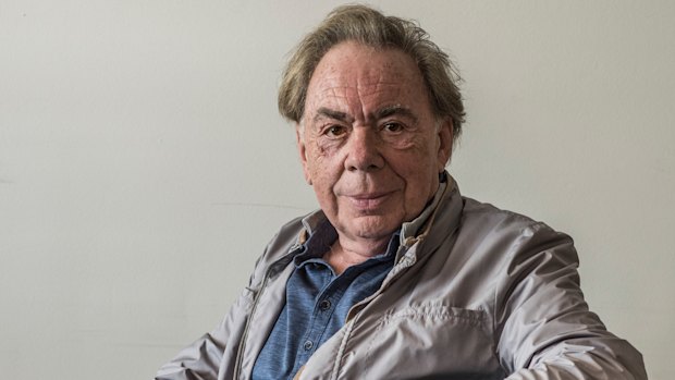 Andrew Lloyd Webber during a 2022 visit to Sydney. 
