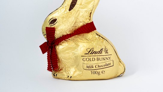 Lindt Milk Gold Bunny.