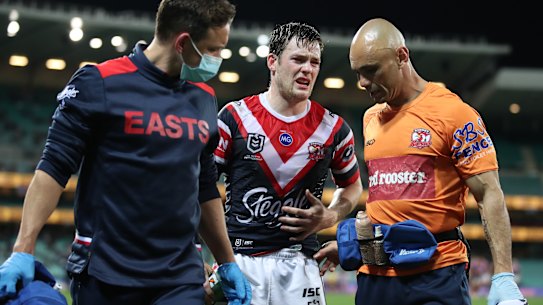 'Just a flesh wound': But the Roosters have been without Luke Keary since mid-August.