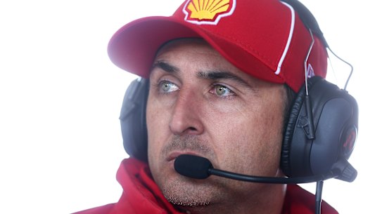 Fabian Coulthard copped social media abuse after following team orders to slow down the Bathurst field.