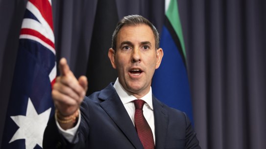 Treasurer Jim Chalmers.