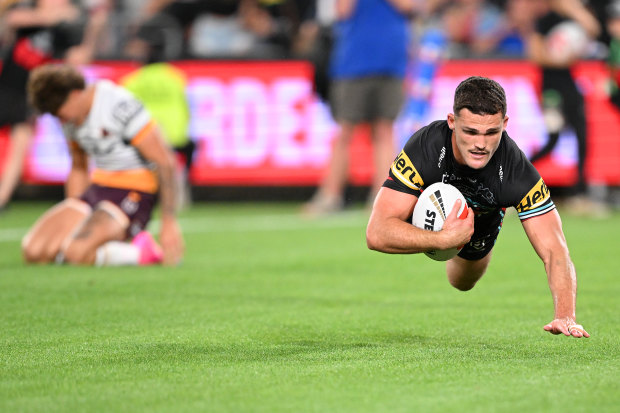 Nathan Cleary’s one-man show in the second half against Brisbane put his Penrith side in the pantheon of premiership greats.