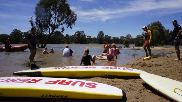 Lifeguards rescued nine people in lakes during a four-day trial. This year it’s been scrapped