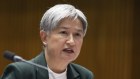 Foreign Minister Penny Wong has accused the Greens of encouraging aggressive pro-Palestine protests.