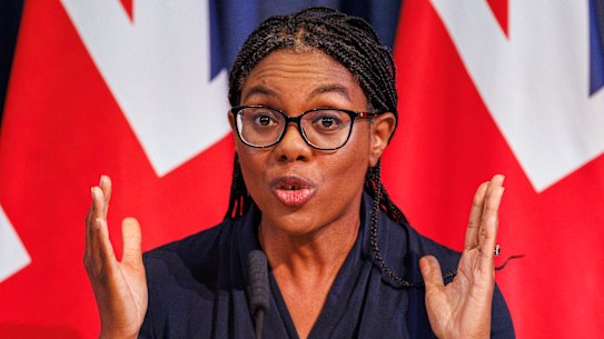 UK Conservative leader Kemi Badenoch.