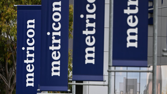 Metricon’s head office in Mount Waverley. 