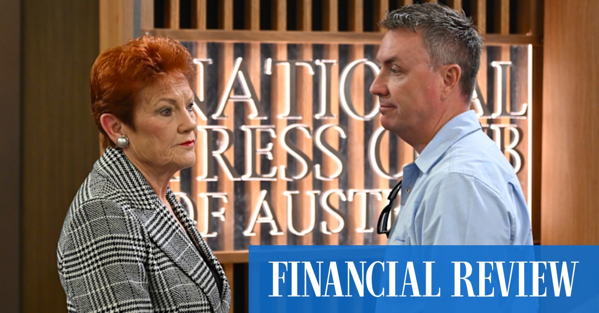 Ashby takes over One Nation operations in pre-election push