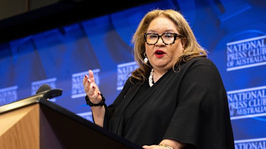 Leading campaigner for the referendum Megan Davis says the results show Australians are ready to accept the Voice.