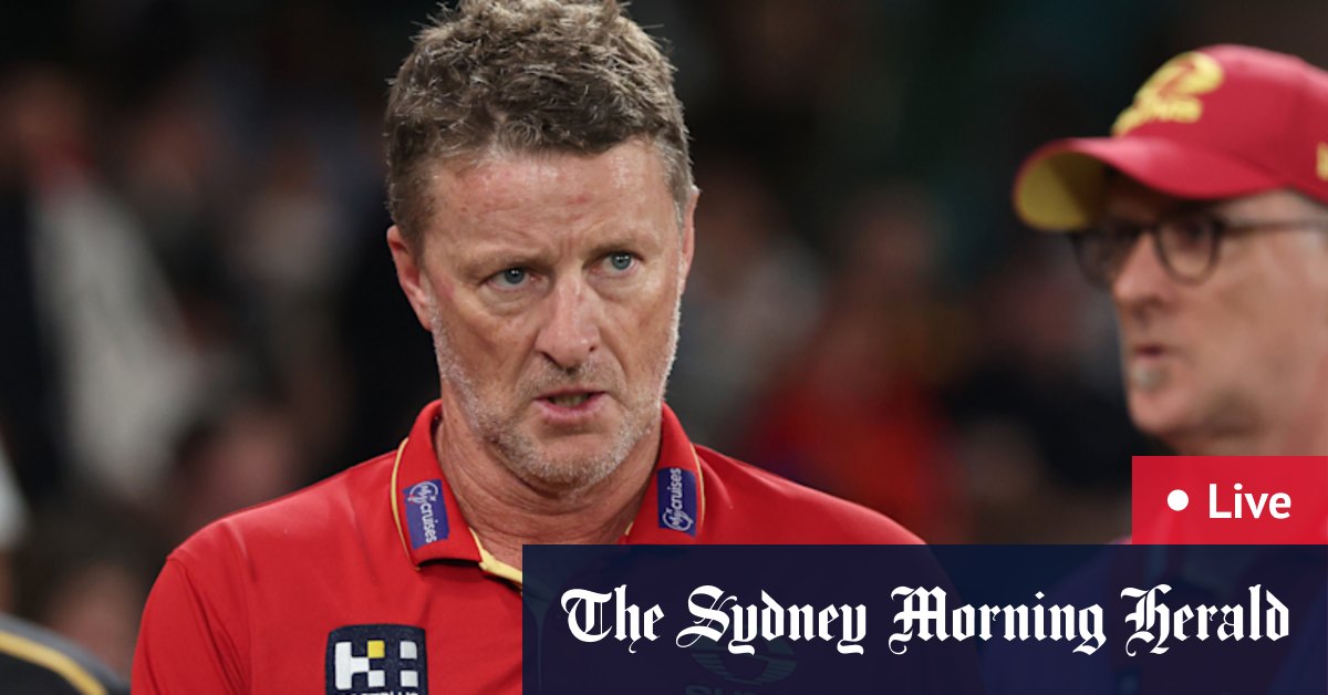 Gold Coast vs Melbourne LIVE: Suns’ desperate struggle to regain a top eight spot; Tassie ‘co-tenants’ up next