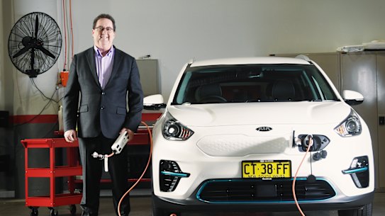 Kia chief operating officer Damien Meredith hopes to be selling electric cars in Australia by the end of 2019.