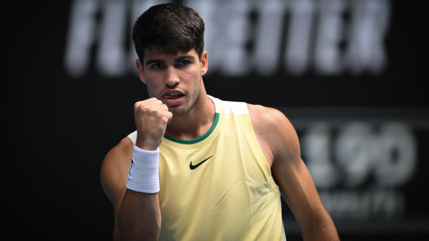 Awesome Alcaraz storms into Australian Open’s second week for the first time