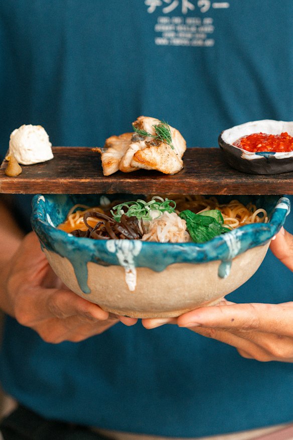 Tento specialises in ramen and ochazuke.