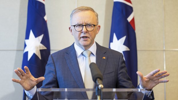 Albanese stands with NATO to condemn Putin as UK warns of 1937 moment