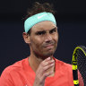‘I’m not 100 per cent sure’: Nadal’s Australian Open hopes hang in the balance