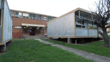 The existing Arthur Phillip High School buildings will be demolished to create play space.