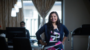 IT specialist Mohini Karki says she has never been happier.