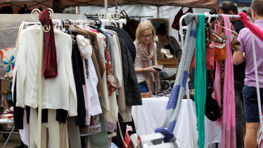 Markets are another great place to find secondhand items.