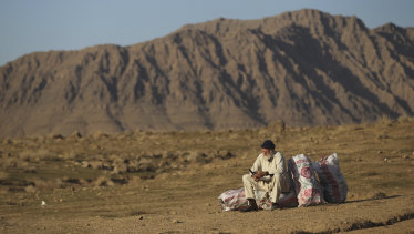 Paul McGeough in Oruzgan, Afghanistan, 2013.