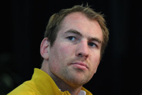 Rocky Elsom, pictured in 2011, is wanted by French authorities.