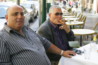 John Khoury (left) and Mick Gatto.